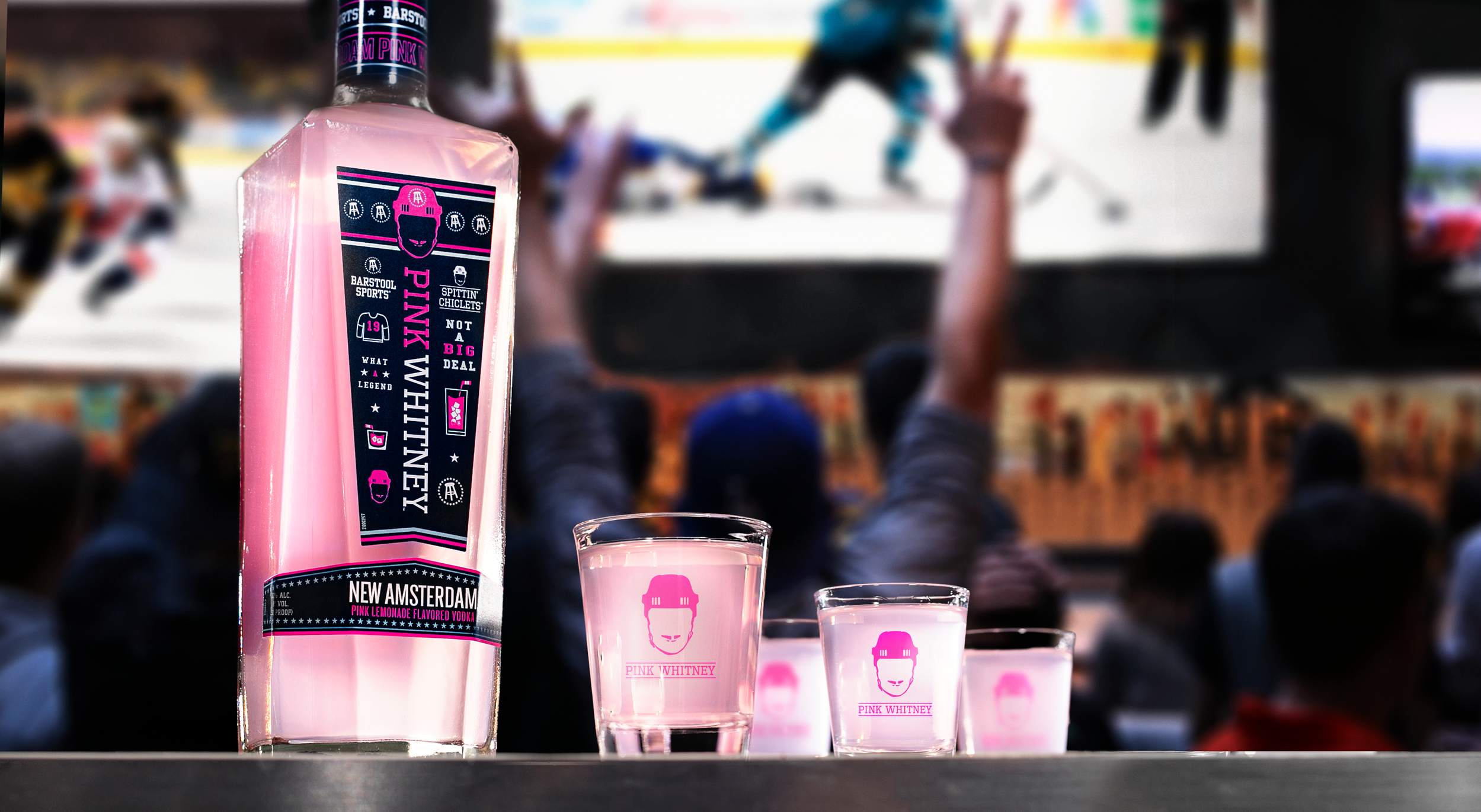 Pink Whitney New Amsterdam Vodka